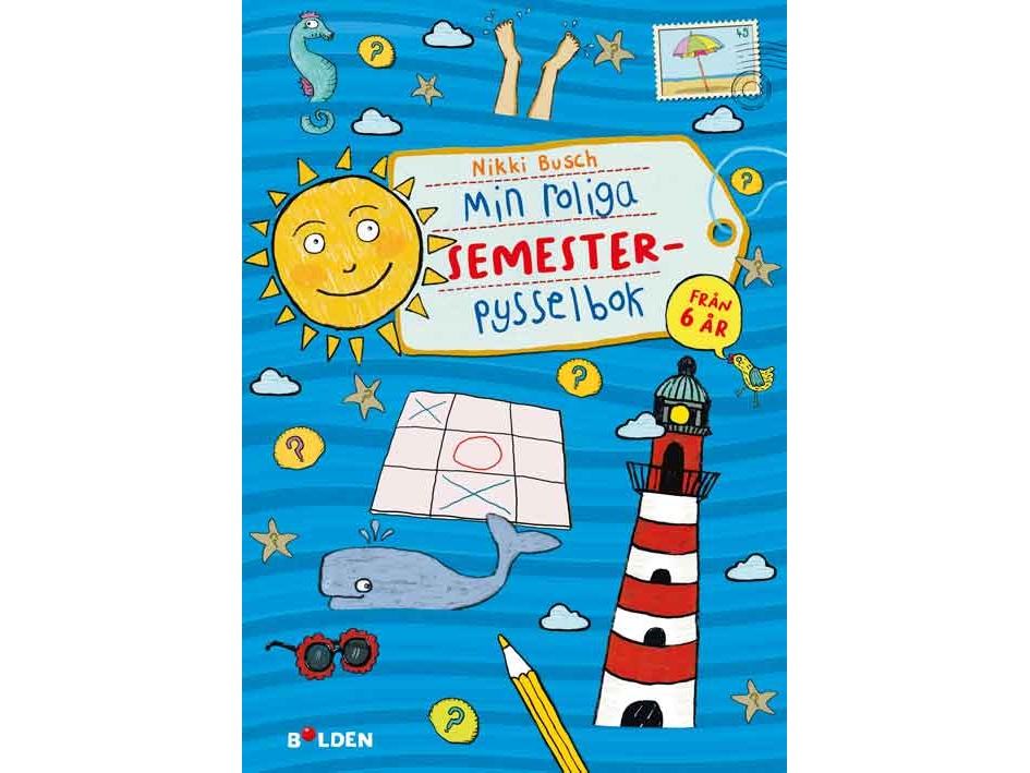 Min sjove ferie-hobbybog fra 6 år