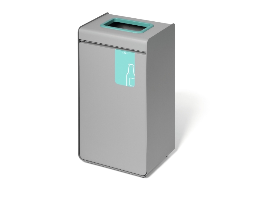 Abfallbehälter Durasort 55 L Glas