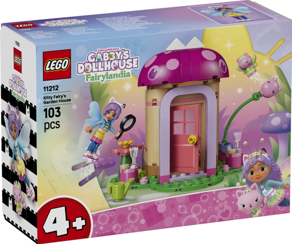 LEGO ® Gabbys Dukkehus - Alfekats havehus 11212 - 103 Dele