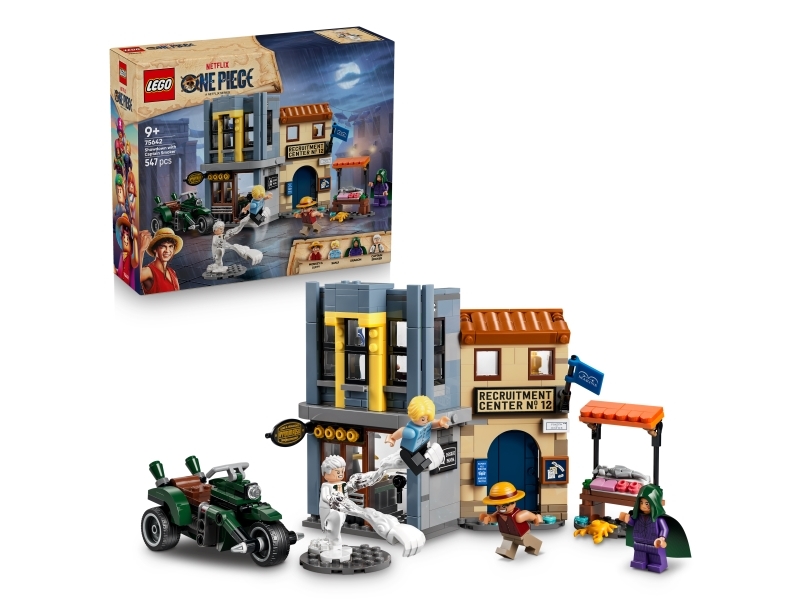 Lego One Piece 75642 Showdown With Captain Smoker