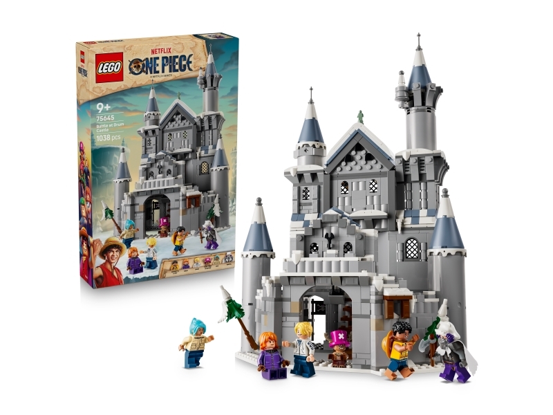 LEGO ® ONE PIECE - Slaget ved Drum-slottet 75645 - 1038 Dele