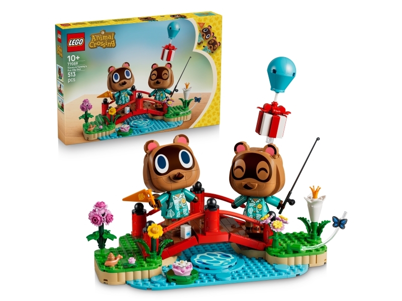 Lego Animal Crossing 77059 En Sjov Dag Med Timmy Og Tommy