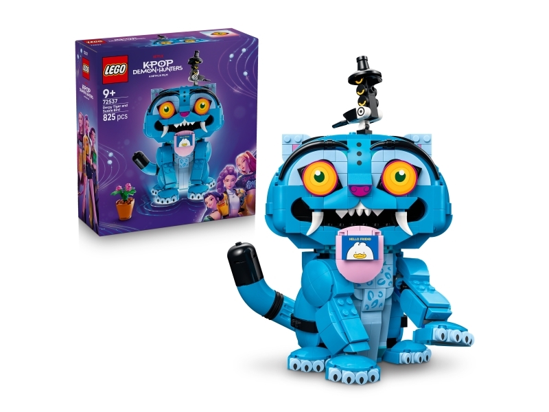 Lego Kpop Demon Hunters 72537 Der Tiger Derpy Und Der Vogel Sussie