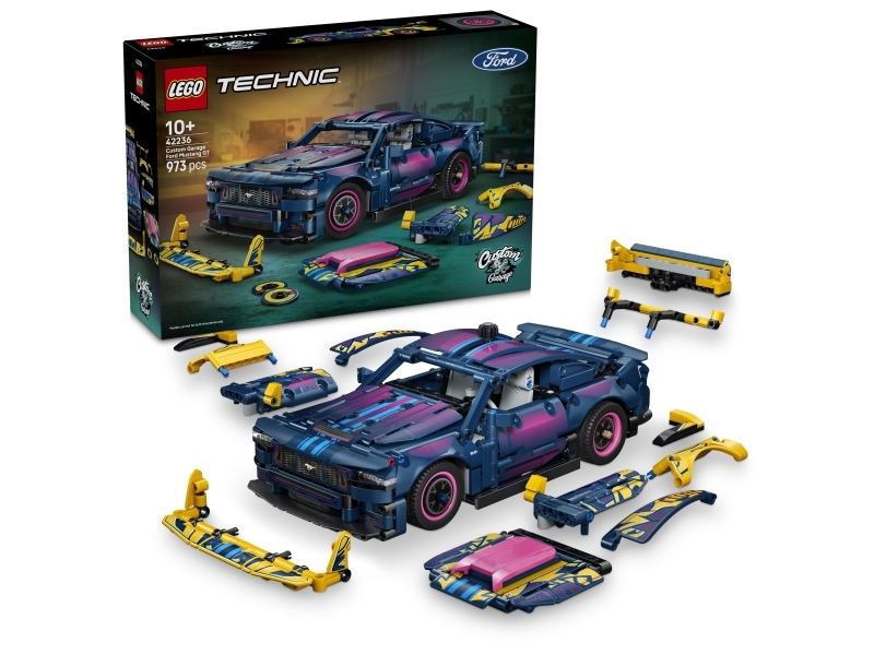 LEGO ® Technic - Specialdesignet Ford Mustang... 42236 - 973 Dele