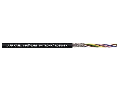 Lapp UNITRONIC ROBUST C, 100 m, 0,34 mm², Sort, Kobber, Termoplastisk elastomer (TPE), 15,7 kg/km