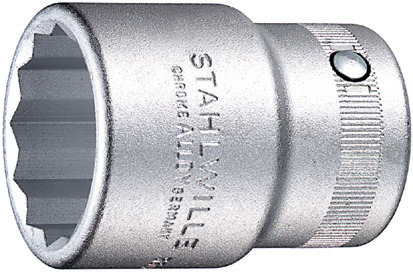 Stahlwille 05410070, Buchse, Chrom, Din 3124 / Iso 2725-1 / Asme B 107.5 M, 660 G