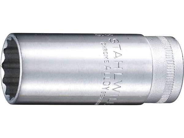 Stahlwille 02420022, Buchse, Chrom, Din En 3709, 56 G