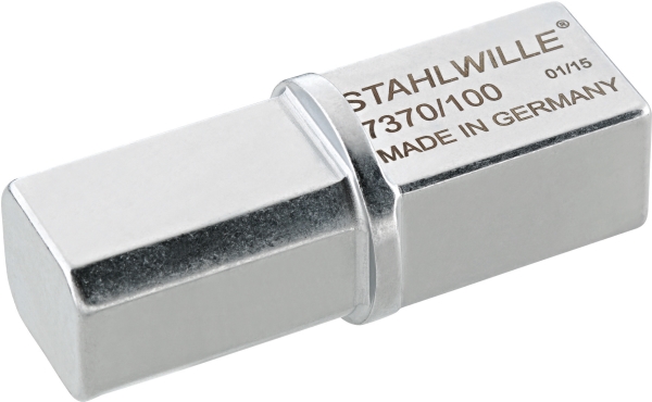 Stahlwille 58291100, Torque Wrench End Fitting, Krom, 1 Stk, 421 G