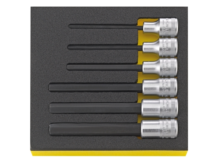 Stahlwille 96838117, Topnøglesæt, 6 Hoved(Er), 175 Mm, 175 Mm, 900 G