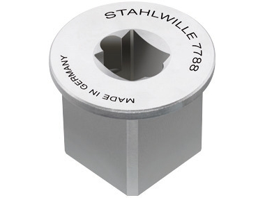 Stahlwille 58521088, Torque Wrench End Fitting, Krom, 1 Stk, 50 G