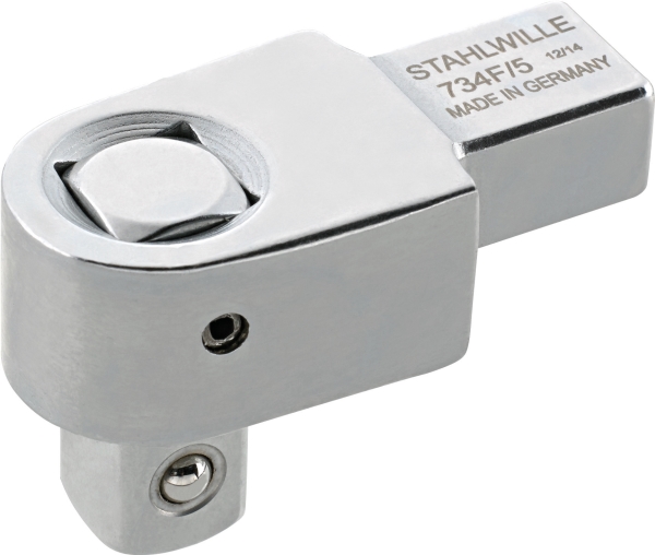 Stahlwille 58241004, Torque Wrench End Fitting, Krom, 1 Stk, 72 G