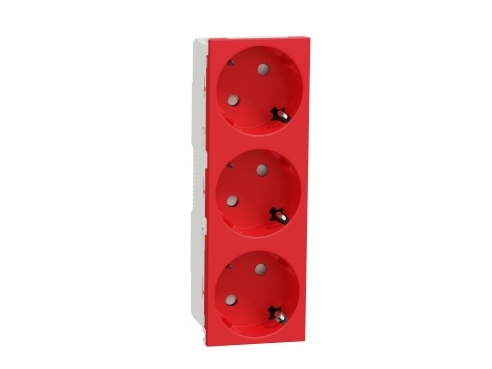 Schneider Electric Nu307603, Rot, Polycarbonat (Pc), Ip21, Ik04, 250 V, 50/60 Hz