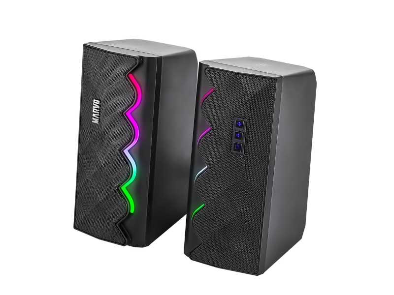 Computer-Lautsprecher Marvo Sg-269 Rainbow Audio-Lautsprecher