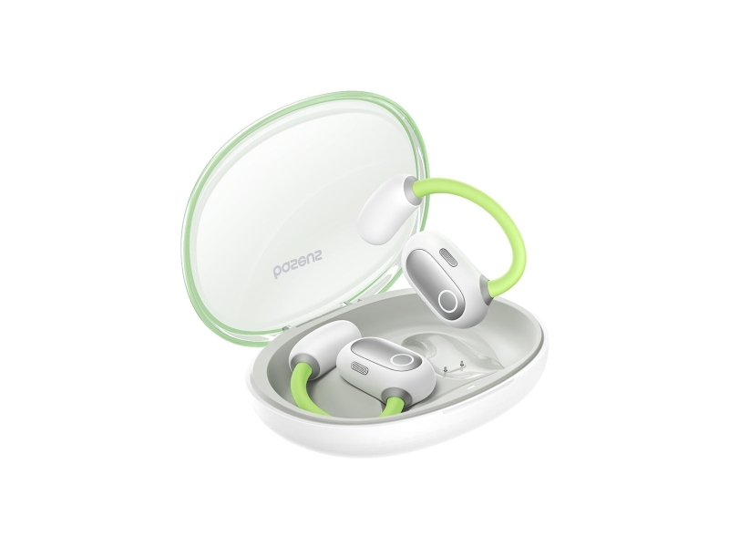Baseus Eli Sport 1, True Wireless Stereo (Tws), Opkald/Musik, Headset, Lysegrøn, Hvid