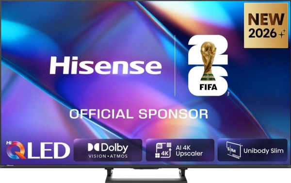 Hisense A7s, 165,1 Cm (65"), 3840 X 2160 Pixel, Qled, Smart-Tv, Wlan, Schwarz