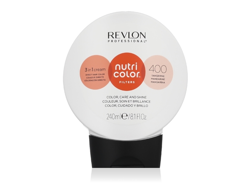 Revlon professional nutri color filters 3 in 1 cream direct hair color 400 tangerine 240ml