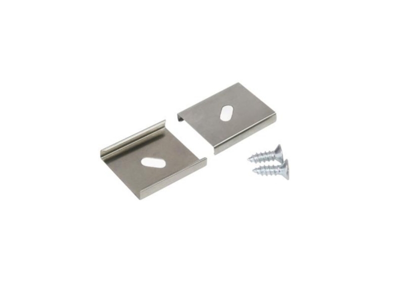 Brumberg 80451315 53003000 Fastgørelsessæt Aluminium (L x B x H) 22 x 19 x 4 mm