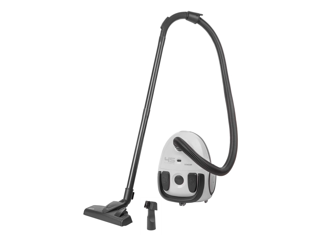 Sencor Svc 45Wh-Eue3, 850 W, Zylinder-Vakuum, Trocken, Staubbeutel, 1,5 L, Filterung