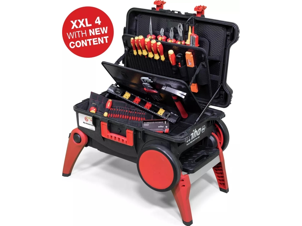 Wiha XXL 4 Electric værktøjskuffert, 80 dele
