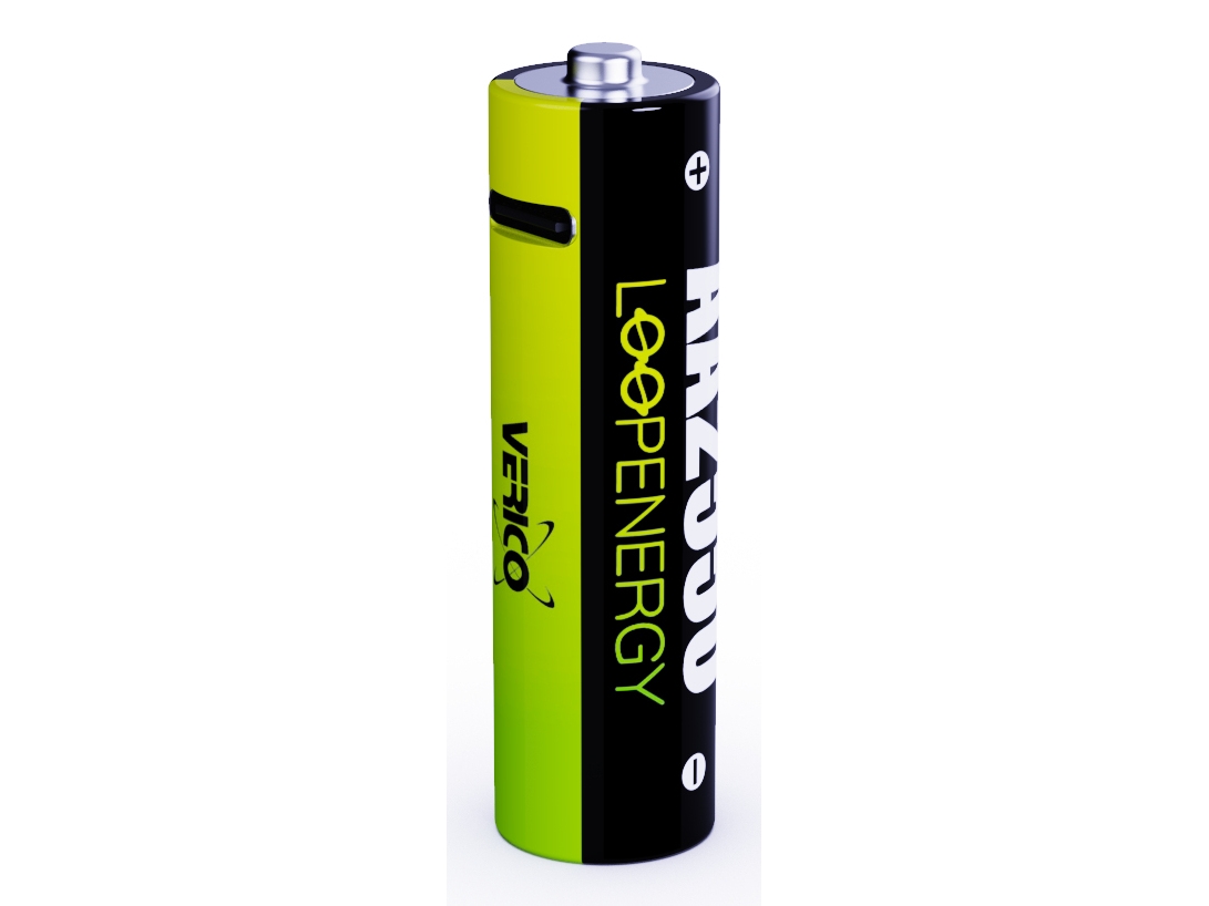 Verico 1Btov-A1wecd-Nn, Genopladeligt Batteri, Aa, Lithium-Ion (Li-Ion), 1,5 V, 8 Stk, 1700 Mah