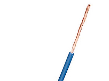 Installationskabel/monteringsledning H07V2-K 1x1,5 mm² mörkblå S200 (200 meter)