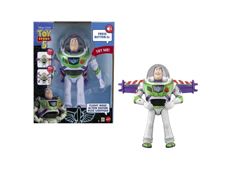 Toy Story - Feature Lift Off Multi Buzz 30cm, Engelsk
