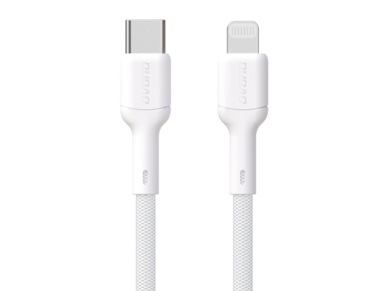Dudao L9X USB-C to Lightning 2m Hvid