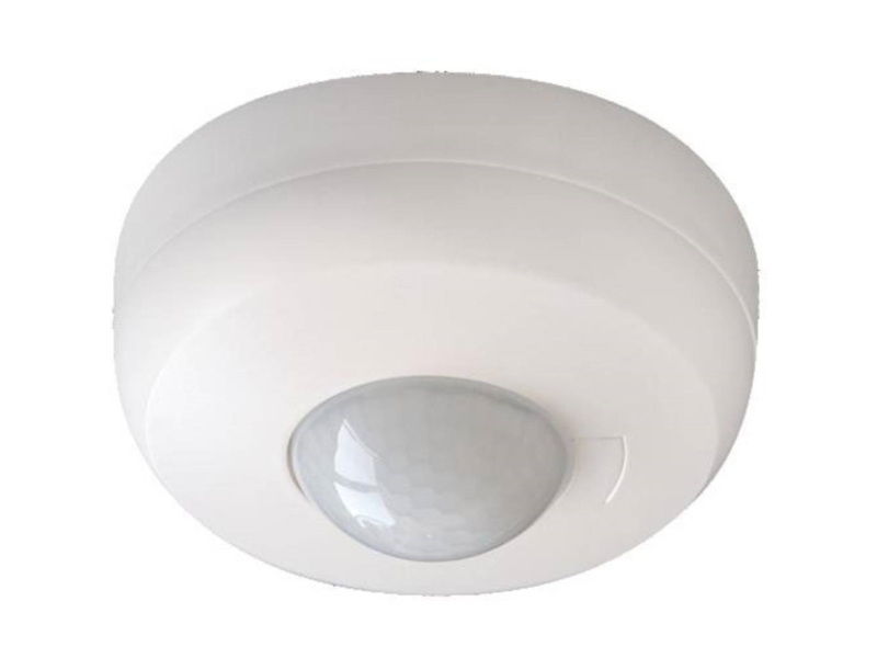 B.E.G. Brück 92219 Loft-Bevægelsesalarm Undermonteret, Overflademonteret 360 ° Relæ Hvid Ip44
