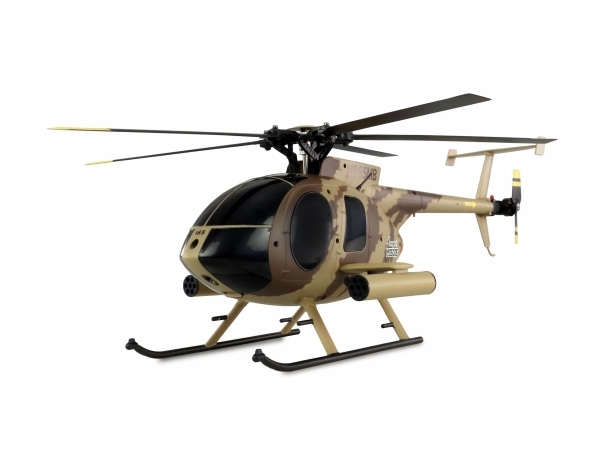 AFX MD500E fjernstyret helikopter - RTF, 4 kanaler, elektrisk