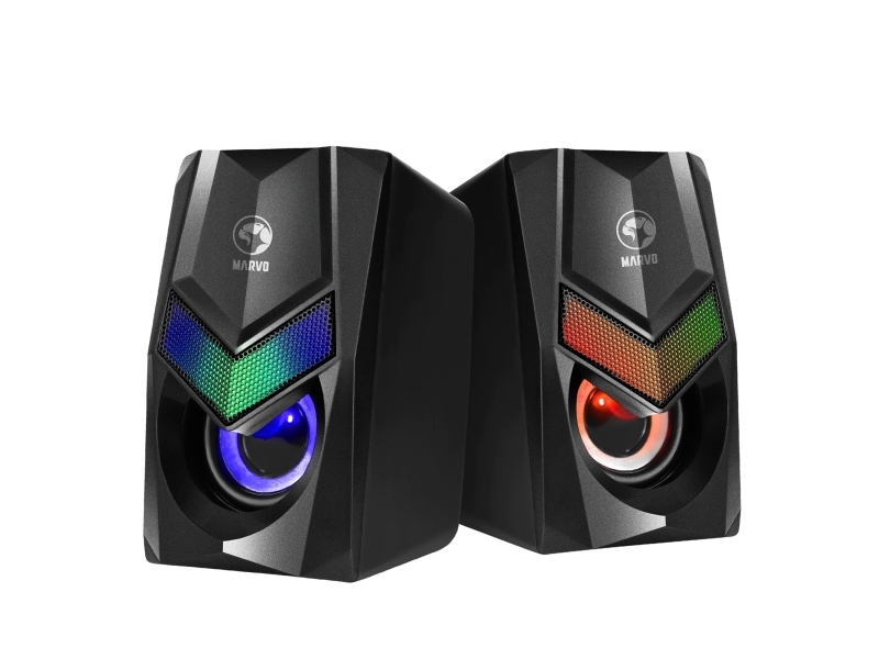 Computer-Lautsprecher Marvo Sg-118 Multimedia-Lautsprecher Led / 6W / Rgb