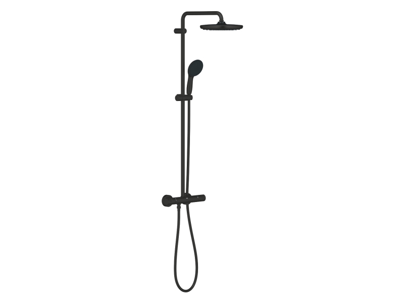 Grohe Vitalio Start System 250 brusesæt, vandbesparende, mat sort