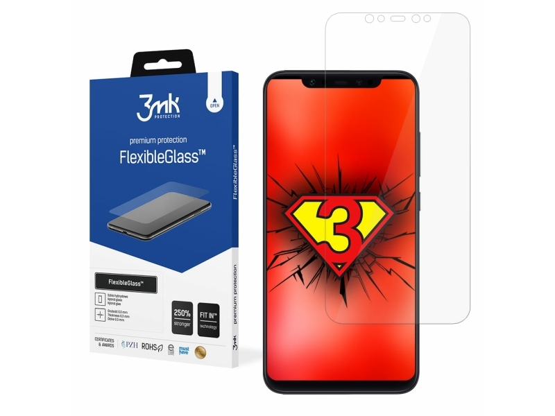 3Mk Flexibleglass Displayschutz Für Xiaomi Mi 8