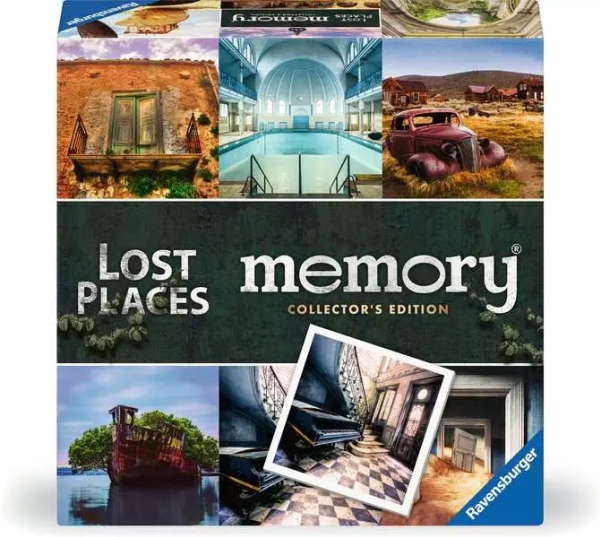 Ravensburger Collectors Memory Lost Places, Brettspiel, Speicher, 6 Jahr(E)