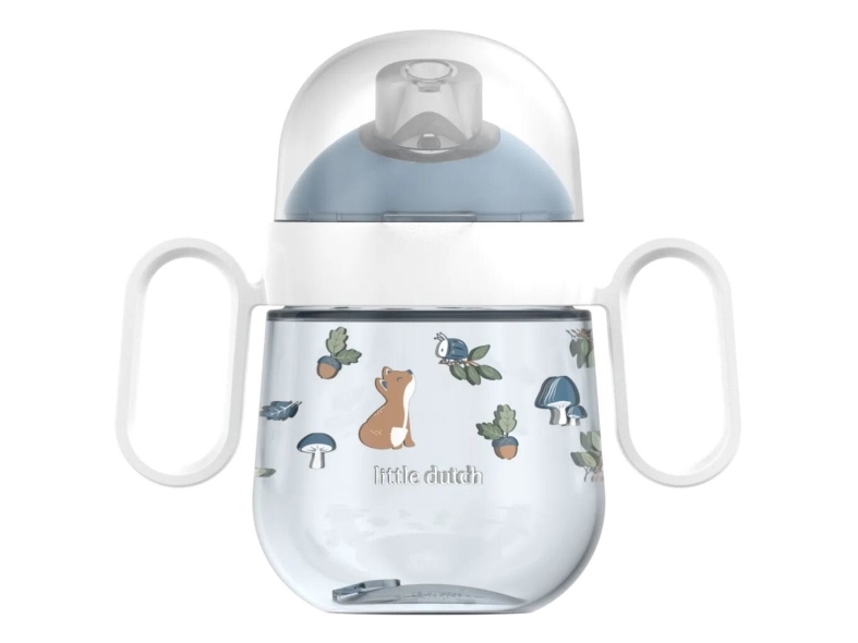 Little Dutch 108017065408, Tud Kop, Blå, Dreng, Drejelåg, Forest Friends, 200 Ml