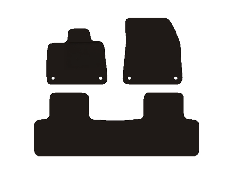 Bilmåtter Polestar 3 (P519) 2024- Velour