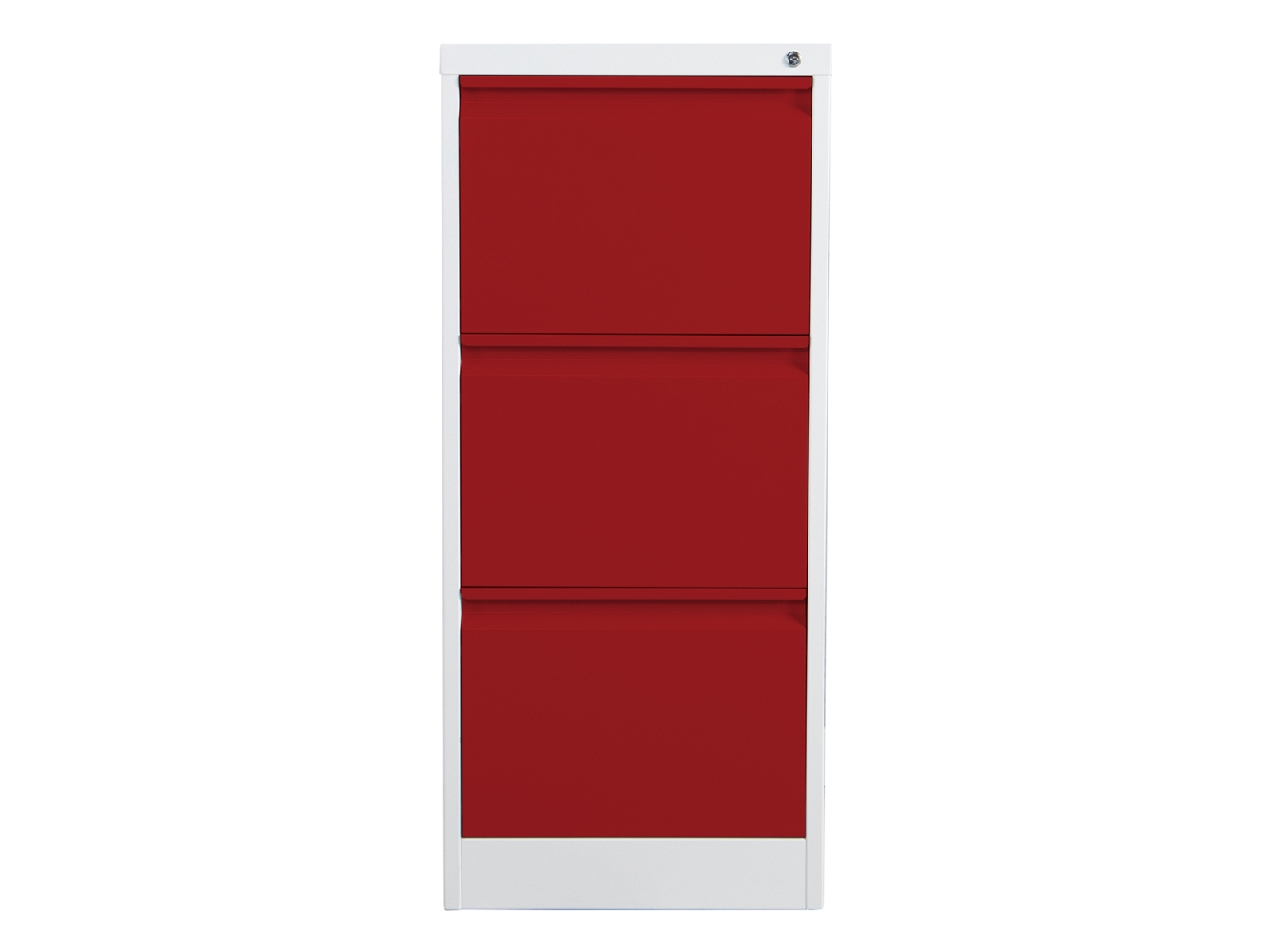 Phoenix Safe Co. FC1003GRK, Grå, Rød, Stål, 3 skuffe(r), Nøgle, 450 mm, 620 mm