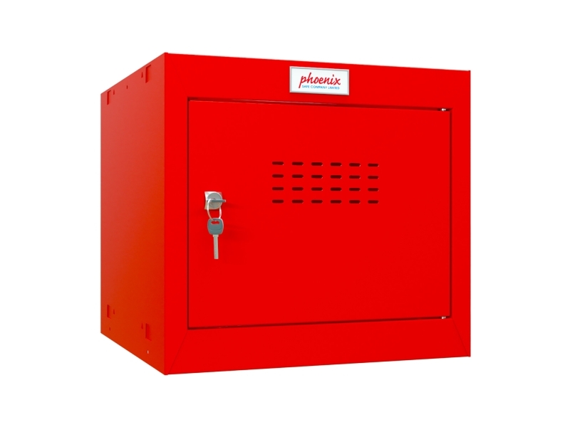 Phoenix Safe Co. CL0344RRK, Henkilökohtainen kaappi, Vapaasti seisova, Punainen, 400 mm, 400 mm, 365 mm