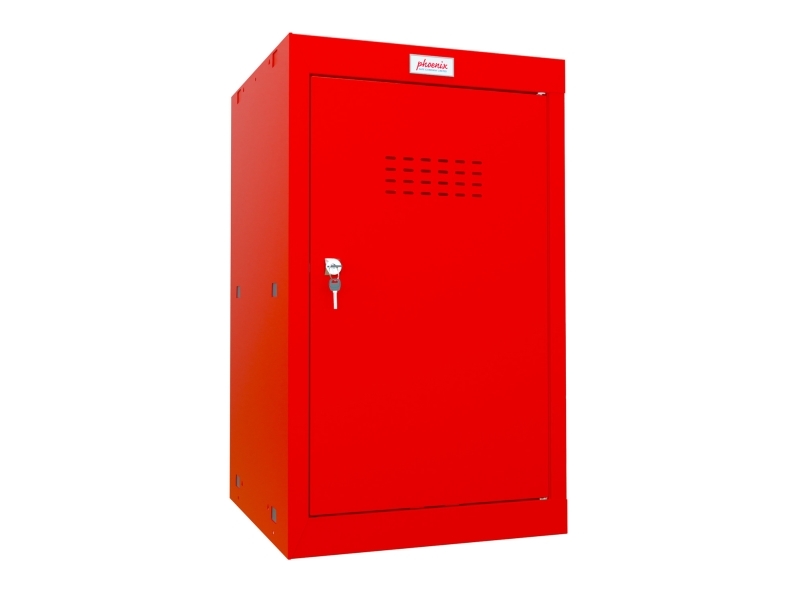Phoenix Safe Co. CL0644RRK, Henkilökohtainen kaappi, Vapaasti seisova, Punainen, 400 mm, 400 mm, 665 mm