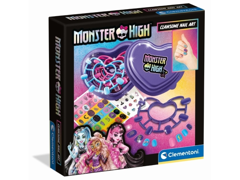 Monster High Clawsome Nail Art