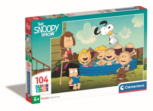 Clementoni Puslespil Peanuts, 104 Brikker