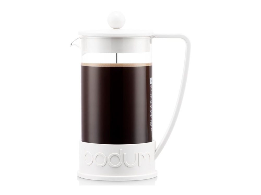 BODUM Brazil - Fransk trykkande - Størrelse 16 x 10.7 cm - Højde 21.9 cm - 1 L - off white