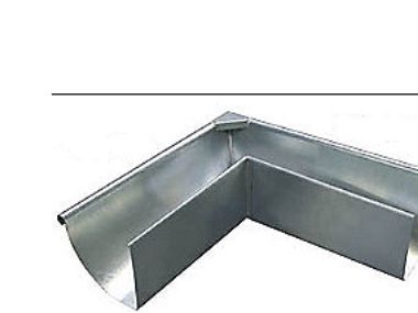 Rheinzink Udv.gering 0,8x333 mm 1/4-rund. CLASSIC walzblank - Tages ikke retur -