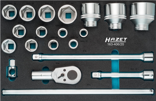 Hazet 163-406/20, 20 Stück(E)