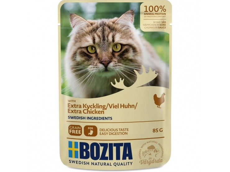 Bozita Cat Huhn In Soße, Beutel 85 G
