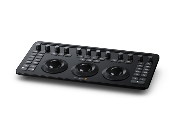 Blackmagic Design Davinci Resolve Micro Color Panel (De), Usb, Sort, Knap, Jog Knap, Trackball, 363,9 Mm, 182,3 Mm, 48 Mm