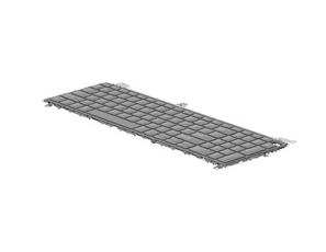 HP - Notebooks udskiftningstastatur - bagbelyst - QWERTY - Internationalt engelsk