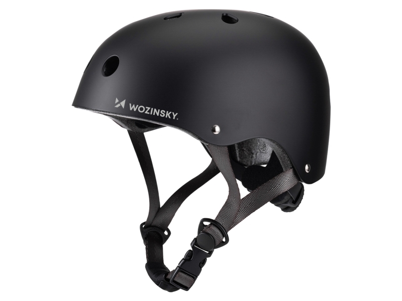 Wozinsky Lightweight BMX Bicycle Helmet/Scooter 54-58 cm - Black