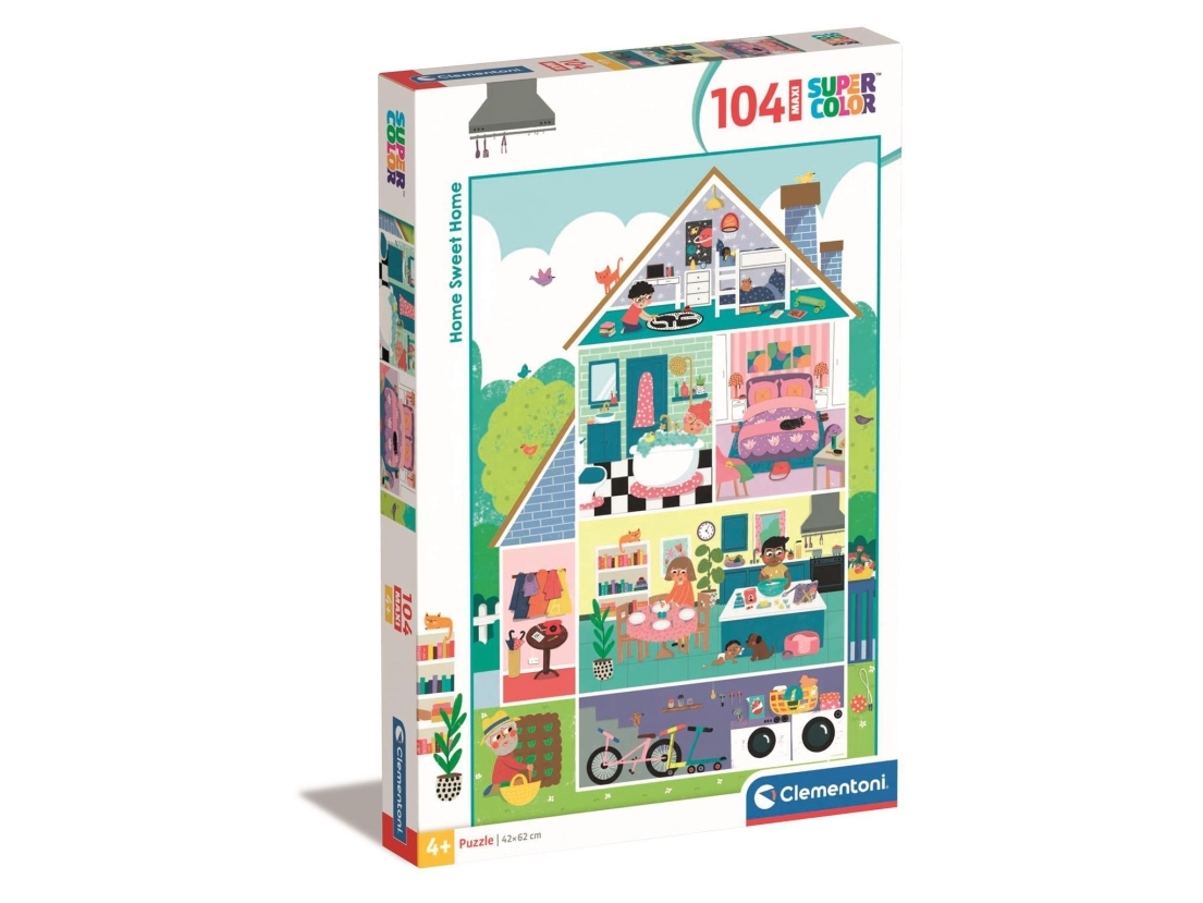 Puslespil, Maxi Noli Home Sweet Home, 104 Brikker
