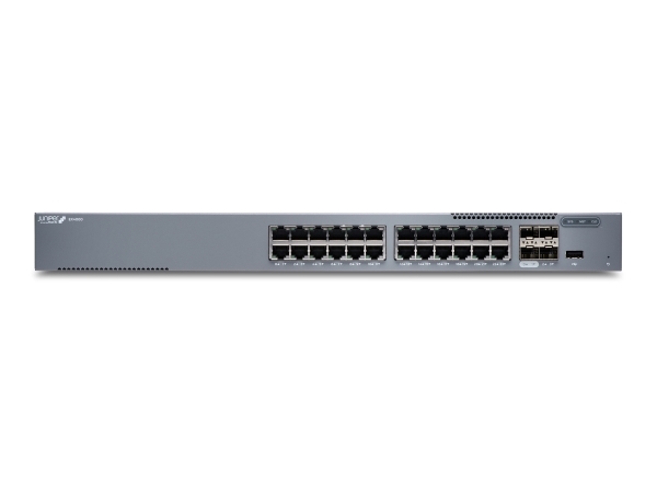 Juniper Ex4000-24T, Administreret, L2/L3, Gigabit Ethernet (10/100/1000), Stativ-Montering, 1U