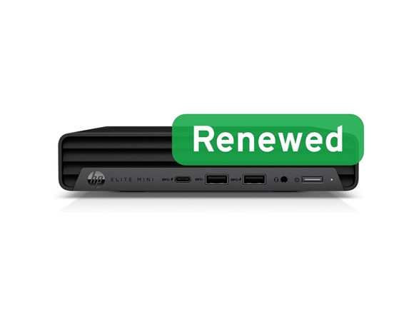 Hp Elite Mini 800 G9 Renewed Grade A | Intel Core I5 I5-12500T | 16 Gb | Ssd 256 Gb | Intel Uhd Graphics 770 | Windows 11 Pro